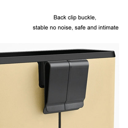 Car Seat Back Hanging Tissue Storage Box(Beige) by buy2fix