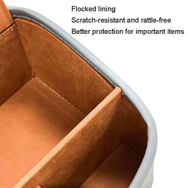 Cat Supplies Leather Storage Box Car Split Paper Tissue Box, Color: Warm Beige by buy2fix