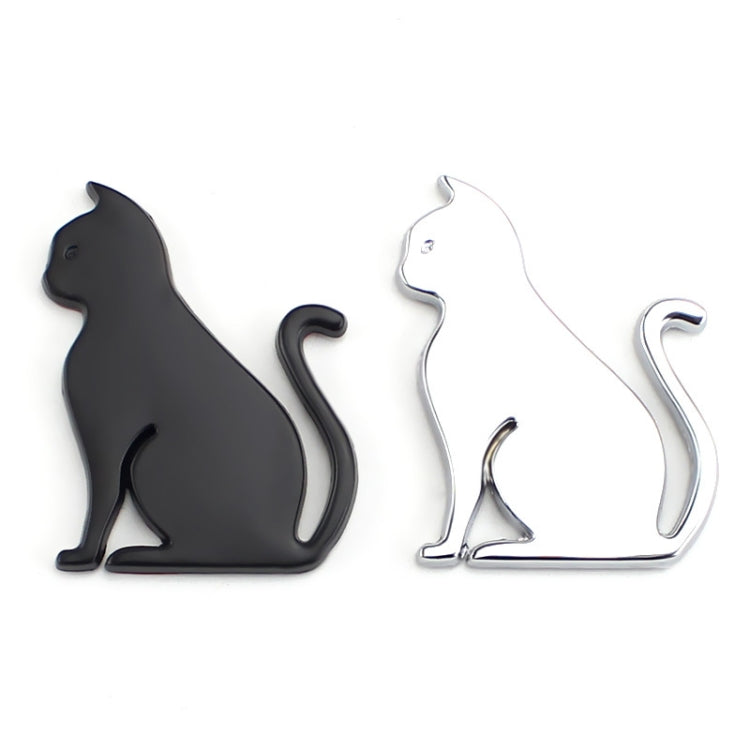 3D Cute Car Decoration Body Scratch Blocking Sticker, Color: Black Cat by buy2fix