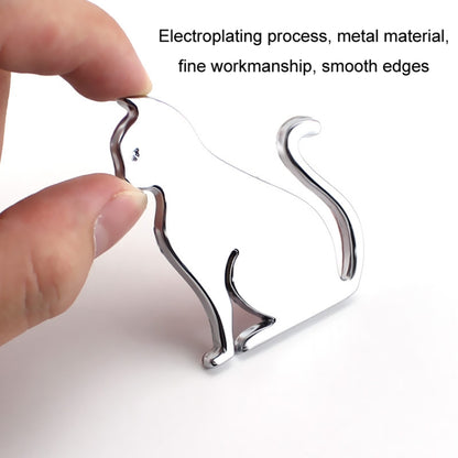 3D Cute Car Decoration Body Scratch Blocking Sticker, Color: Black Cat by buy2fix