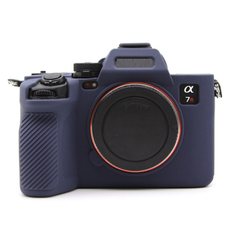 For Sony A7RV Mirrorless Camera Protective Silicone Case, Color: Blue by buy2fix