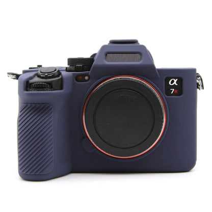 For Sony A7RV Mirrorless Camera Protective Silicone Case, Color: Blue by buy2fix