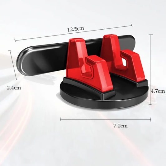 Car Dashboard Automotive Cell Phone Holder Temporary Parking Sign 2 In 1(Gray) by buy2fix