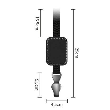 Car Rear Seat Backrest Suede Interior Multifunctional Hook(Black) by buy2fix