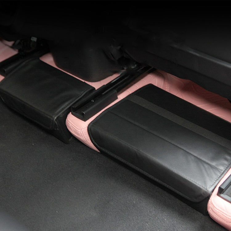 For Tesla Model Y PU Leather Car Interior Storage Glove Box Modification Accessories, Style: Seat Model by buy2fix