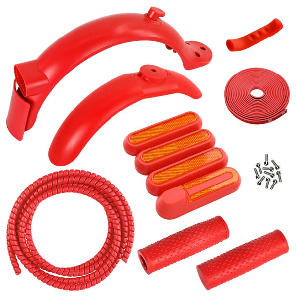 7-In-1 Modification Kit For Xiaomi M365 / M365 Pro /MI 3 Electric Scooter(Red) by buy2fix