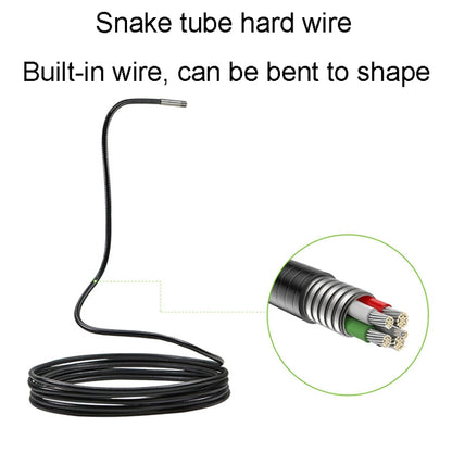 Teslong NTS500 5.5mm-3M Dual Lens 5 Inch Large Screen Industrial Pipe Borescope Industrial Inspection Tools -  by Teslong | Online Shopping UK | buy2fix