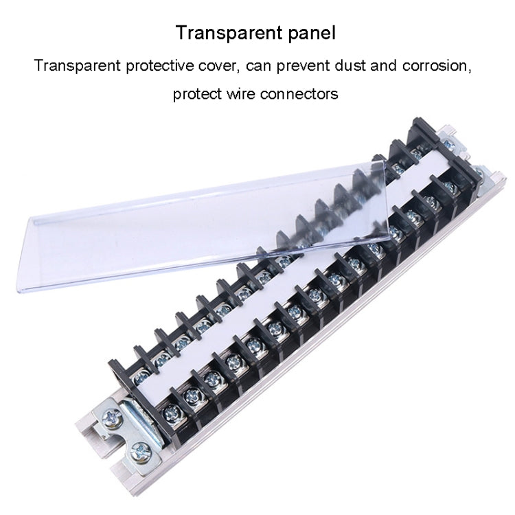 CHINT TD-1525 Terminal Block Rail Type Wiring Block Paralleling Wires Wire Connector by CHNT