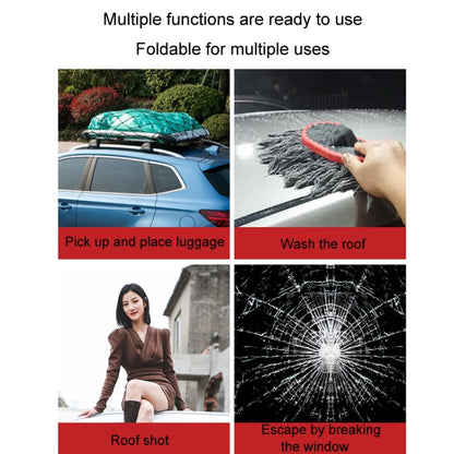 For SUV Car Assistance Getting In The Car Hook Pedal, Color: Black with Broken Window by buy2fix