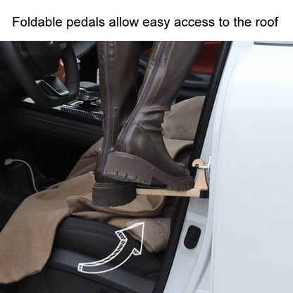 For SUV Car Assistance Getting In The Car Hook Pedal, Color: Silver by buy2fix