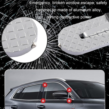For SUV Car Assistance Getting In The Car Hook Pedal, Color: Silver by buy2fix