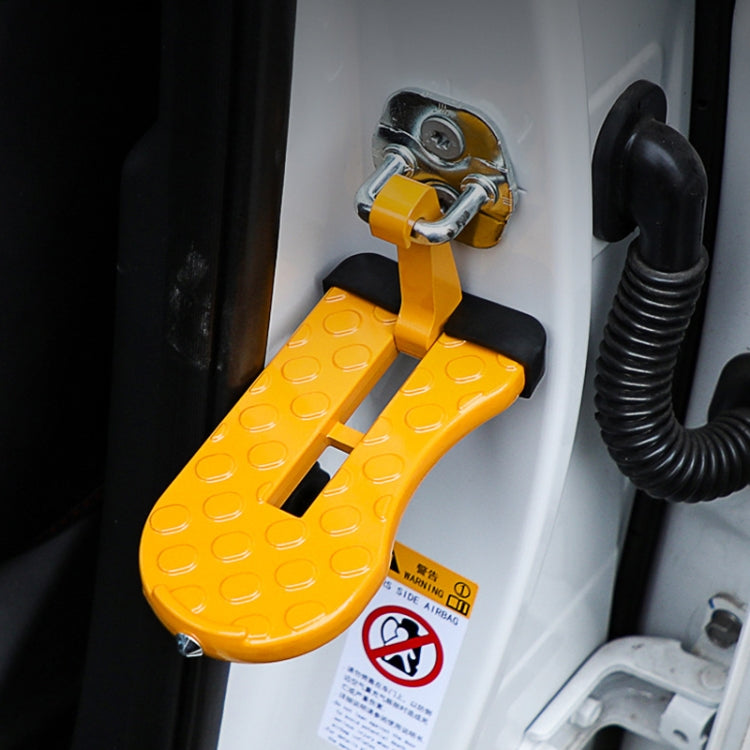 For SUV Car Assistance Getting In The Car Hook Pedal, Color: Orange with Broken Window by buy2fix