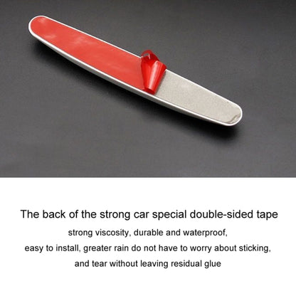 4pcs/set Car Door Anti-collision Strips Rearview Mirror Anti-scratch Stickers(White) by buy2fix