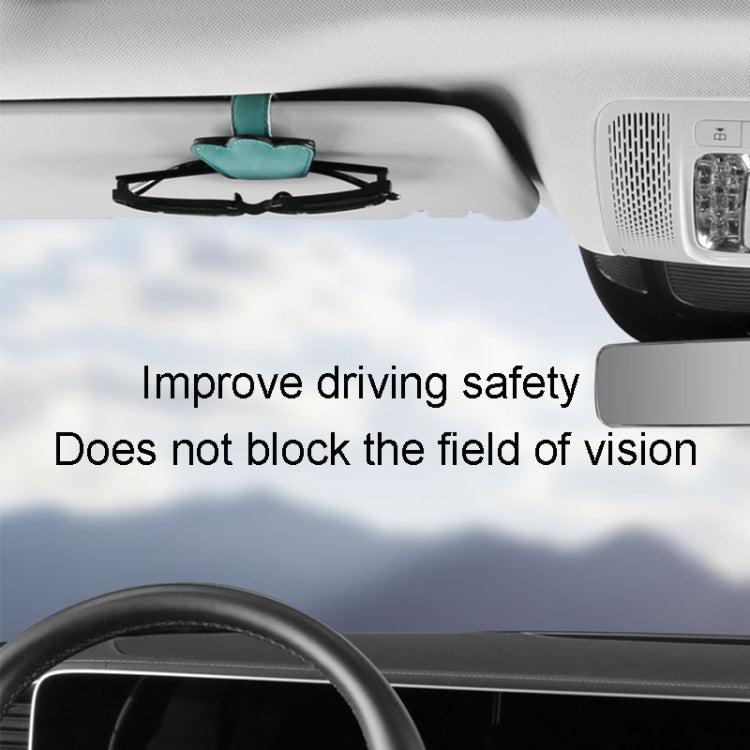 Automotive Shade Eyewear Holder Car Visor Sunglasses And Ticket Organizer(Gray) by buy2fix