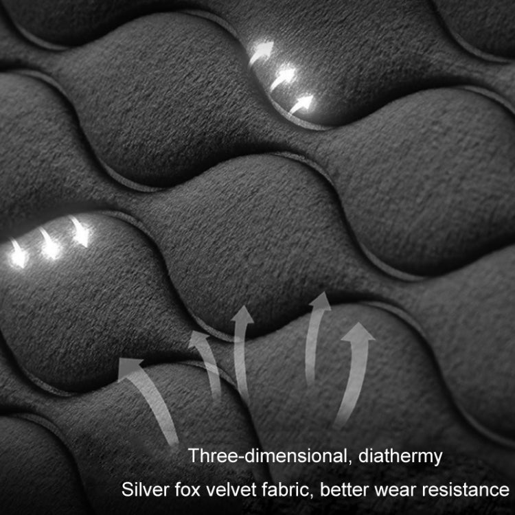 12V Car Winter Electric Heating Short Plush Seat Cushion, Color: Beige by buy2fix