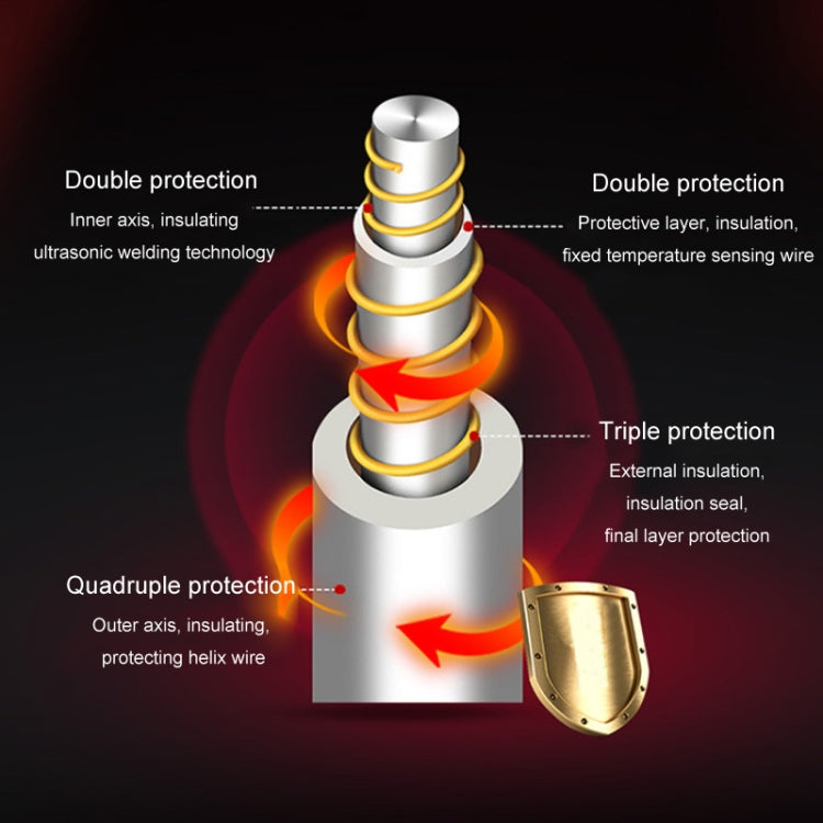 12V Car Winter Electric Heating Short Plush Seat Cushion, Color: Brown by buy2fix