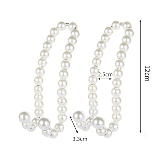 Stainless Steel Pearl Multifunctional Car Seat Back Hook(Parallel Pearl) by buy2fix