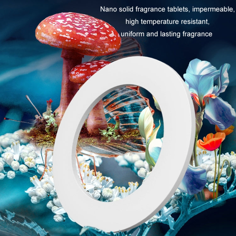 Interstellar Vast Solar Rotating Car Aromatherapy Ornaments, Color: Red by buy2fix