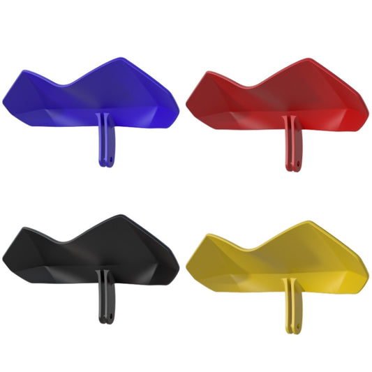 Motorcycle Mobile Phone Holder Sun & Rain Protection Expanded Deflector Wing, Color: Blue by buy2fix