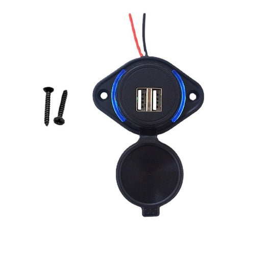 Dual USB 12V/24V Waterproof Modified Car Charger(UCC-310-2U 3.1A) by buy2fix