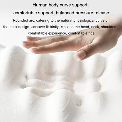 Car Memory Foam Neck Pillow Car Neck Rest Silk Pillow Car Seat Cervical Cushion, Style: Headrest Coffee by buy2fix