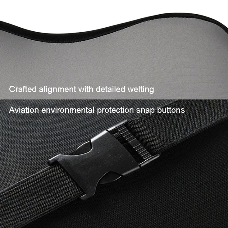 Car Memory Foam Neck Pillow Car Neck Rest Silk Pillow Car Seat Cervical Cushion, Style: Headrest Coffee by buy2fix