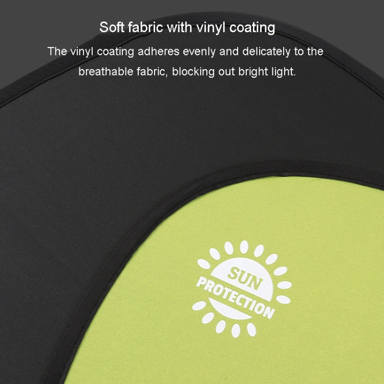 Car All Round Window Sunshade Adjustable Sunscreen Heat Insulation Sun Shade(Fresh Green) by buy2fix