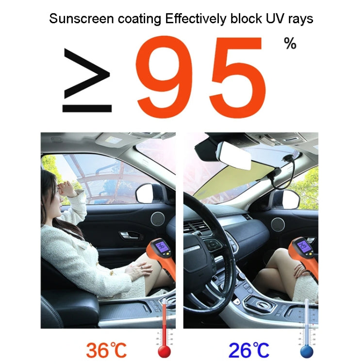 Car All Round Window Sunshade Adjustable Sunscreen Heat Insulation Sun Shade(Fresh Green) by buy2fix
