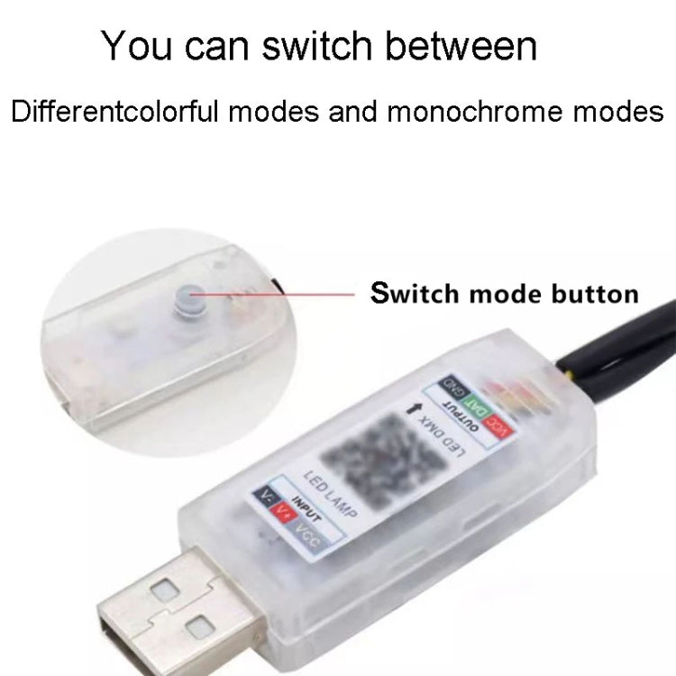 Car Interior Fiber Optic Cold Light RGB Ambient Lamp Center Phantom Footwell Atmosphere Lights, Style: One To Two 110cm+35cm(Colorful Double Control) by buy2fix