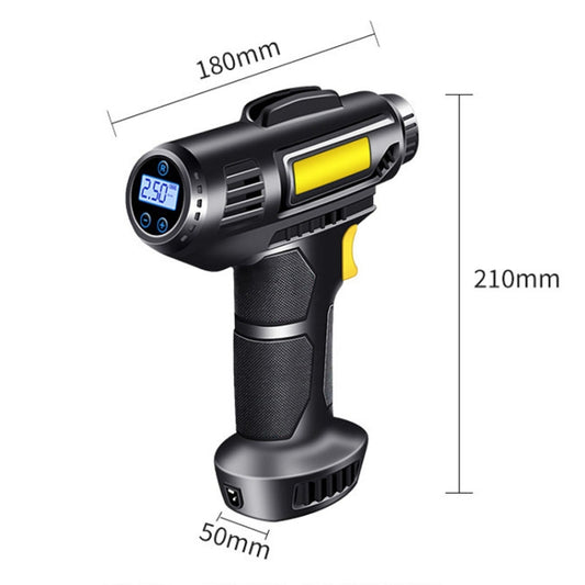 Portable Multifunctional Car Inflator Automobile Tire Pneumatic Pump, Model: Wired Digital by buy2fix