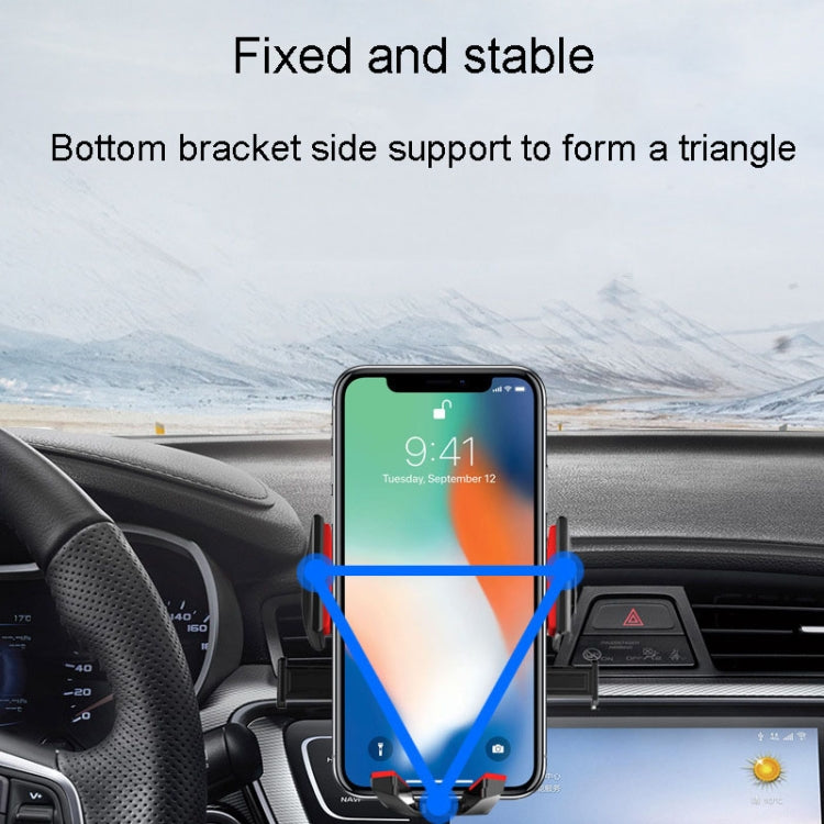 2 In 1 Car Cell Phone Telescopic Holder Universal Automobile Navigation Bracket(Blue) by buy2fix