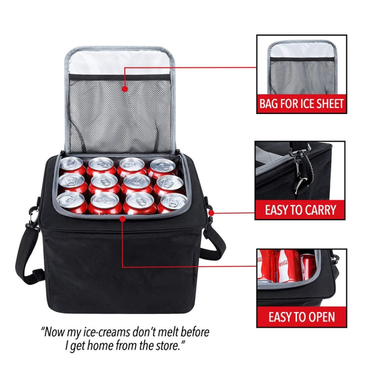 90x35x30cm Oxford Cloth Car Multifunctional Foldable Glove Storage Box by buy2fix