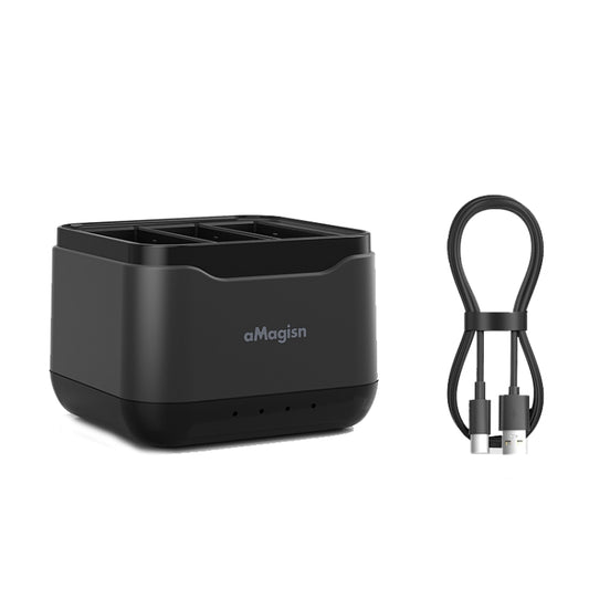 For Insta360 Ace Pro / Ace aMagisn 3 Slots Battery Charger Charging Hub by aMagisn