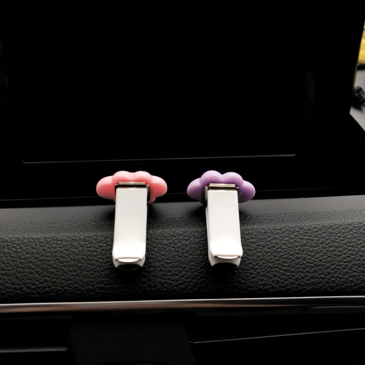 Resin Cartoon Cloud Car Air Outlet Decorative Clip(Random Color Delivery) by buy2fix
