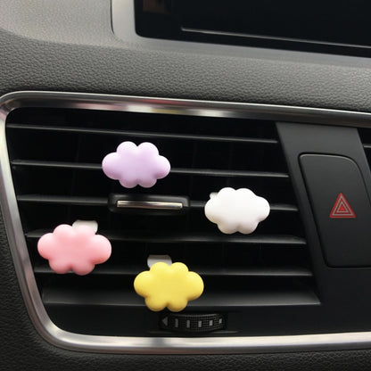 Resin Cartoon Cloud Car Air Outlet Decorative Clip(Random Color Delivery) by buy2fix