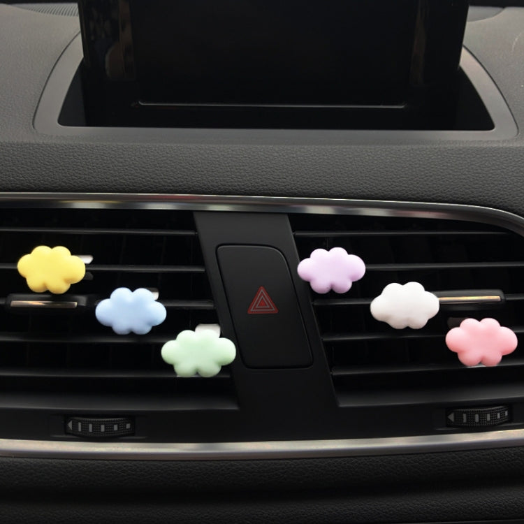 Resin Cartoon Cloud Car Air Outlet Decorative Clip(Random Color Delivery) by buy2fix