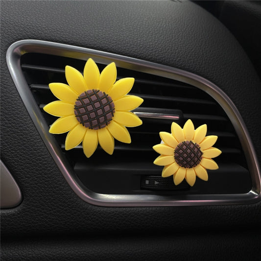 Sunflower Car Air Vent Aromatherapy Decorative Clip, Color: Large Sunflower by buy2fix