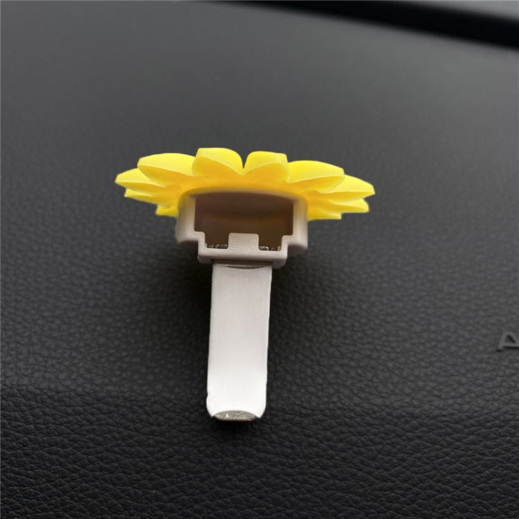 Sunflower Car Air Vent Aromatherapy Decorative Clip, Color: Small Sunflower by buy2fix