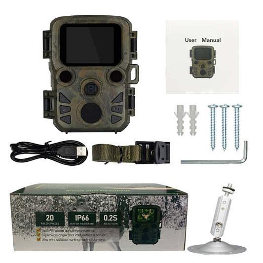 H5812 4K HD Outdoor Night Vision Monitor Animal Infrared Induction Hunting Camera(Camouflage) by buy2fix