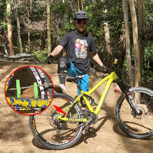 ENLEE E-6435469 1pair Bicycle Chain Guard Mountain Road Bike Chapter Protector(Orange) by ENLEE