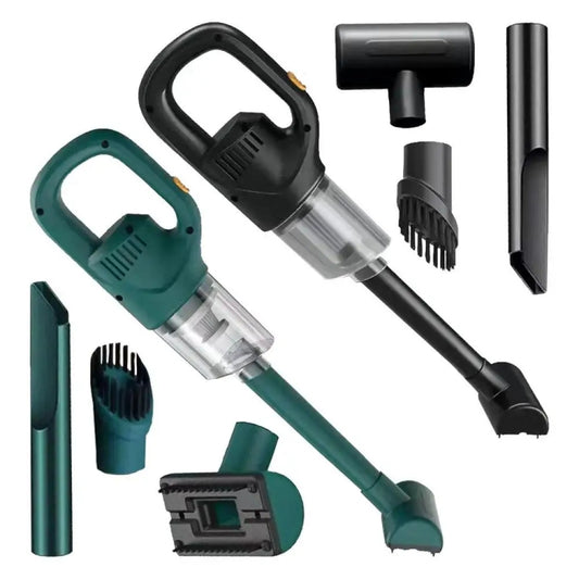 Powerful Portable Wireless Charging Car Vacuum Cleaner, Color: Black by buy2fix