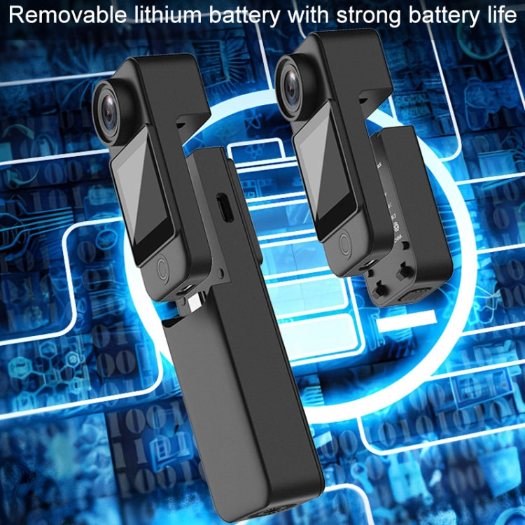 4K/30FPS 5G/2.4G HD Night Video Outdoor Waterproof Riding Record Thumb Camera, Spec: Standard White by buy2fix