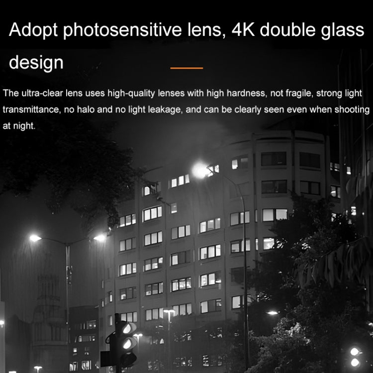 4K/30FPS 5G/2.4G HD Night Video Outdoor Waterproof Riding Record Thumb Camera, Spec: Standard White by buy2fix