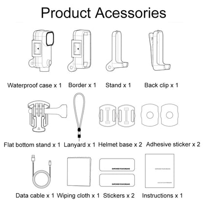 4K/30FPS 5G/2.4G HD Night Video Outdoor Waterproof Riding Record Thumb Camera, Spec: Standard White by buy2fix