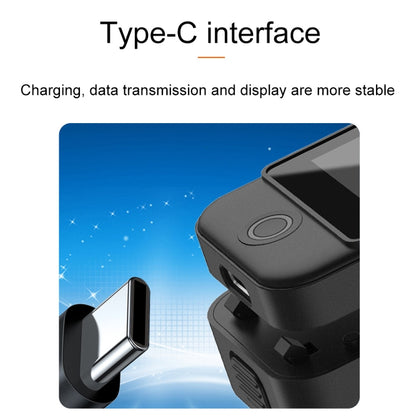 4K/30FPS 5G/2.4G HD Night Video Outdoor Waterproof Riding Record Thumb Camera, Spec: Standard White by buy2fix