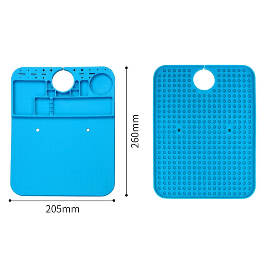 20x26cm Mobile Phone Repair Microscope Silicone Insulation Work Mat by buy2fix