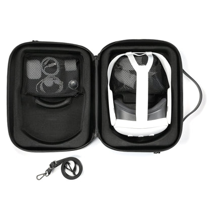 For Apple Vision Pro Headset Multifunctional Storage Bag Carrying Case(Black) - VR Accessories by buy2fix | Online Shopping UK | buy2fix