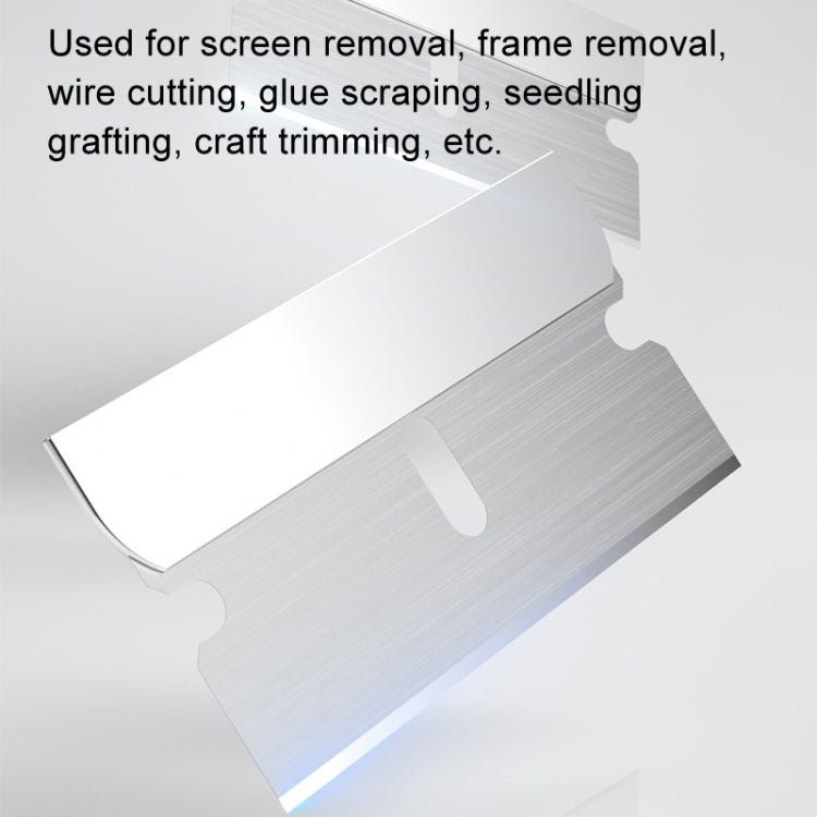 100pcs /Pack MECHANIC Screen Repair Small Blade Ultra-thin High Toughness Carbon Steel Sharp Edge by MECHANIC