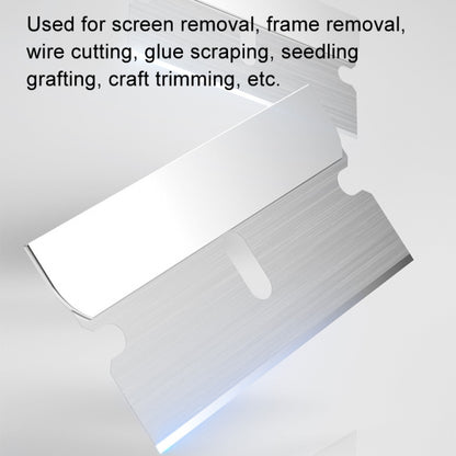 100pcs /Pack MECHANIC Screen Repair Small Blade Ultra-thin High Toughness Carbon Steel Sharp Edge by MECHANIC