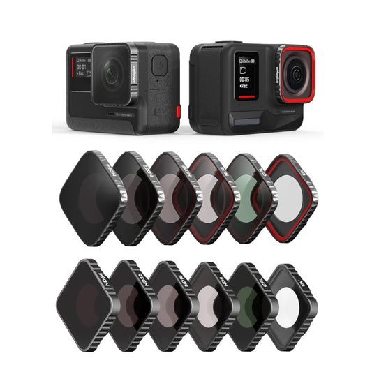 For Insta360 Ace Pro ND8+ND16+ND32+ND64 aMagisn Waterproof Filter Protective Goggles Sports Camera Accessories by aMagisn